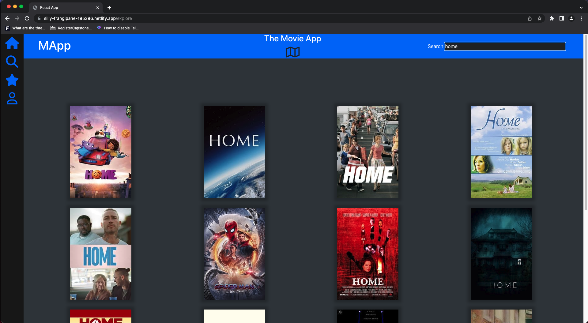 loaded search